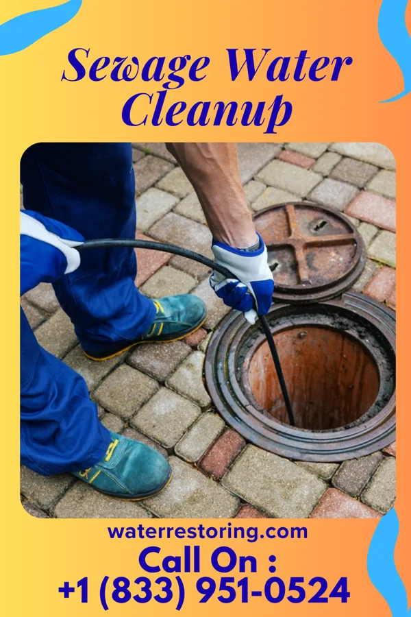 Sewage Water Cleanup in Clinton, NC